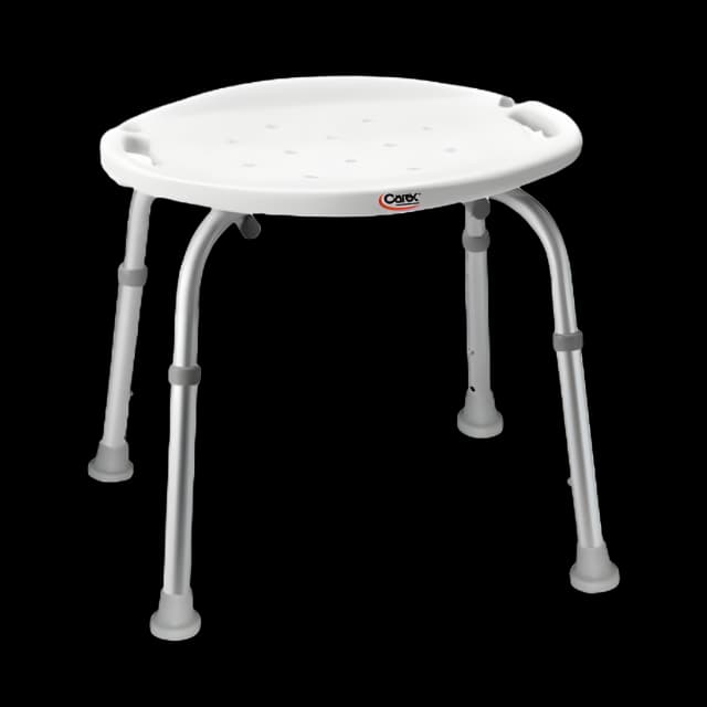 Bath Bench Carex® Without Arms Aluminum Frame Without Backrest 20 Inch Seat Width 350 lbs. Weight Capacity