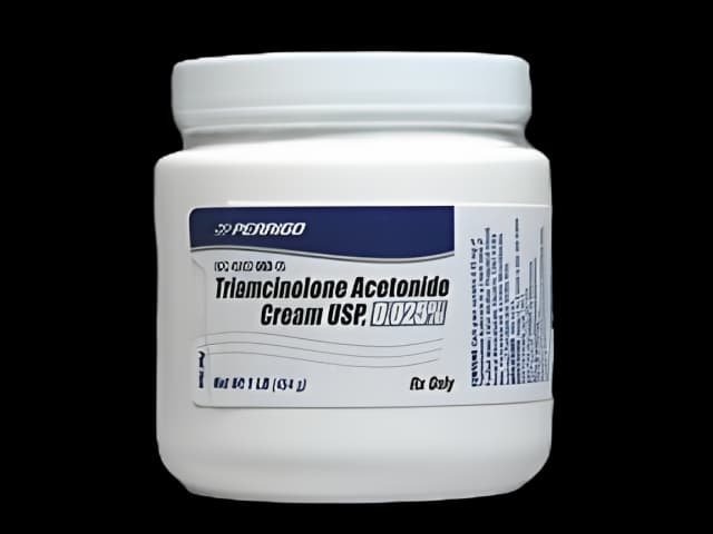 Triamcinolone Acetonide 0.025% Cream Jar 454 Gram