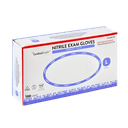 Cardinal Health FLEXAL Touch Nitrile Exam Gloves, Powder-Free, Large, Blue, 3.1 MIL, Chemo Tested, 100 count/bx