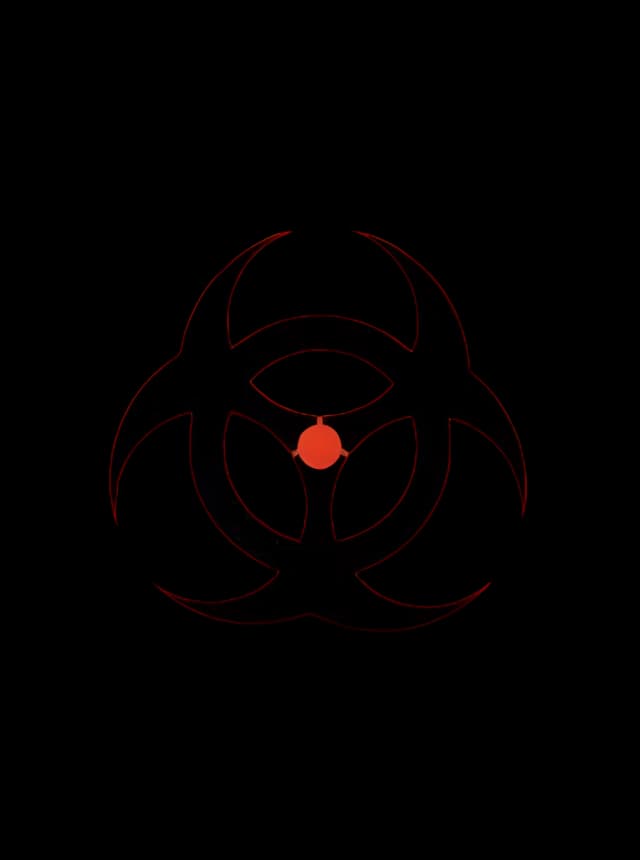 Door / Wall Sign Caution Biohazard Waste