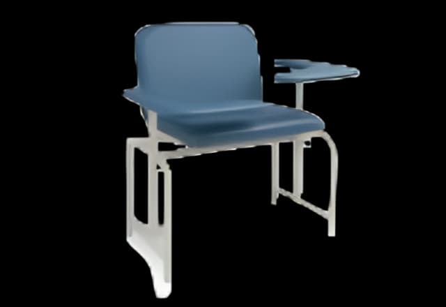 Phelbotomy Chair Graham Field Dual Flip Arm Alabaster