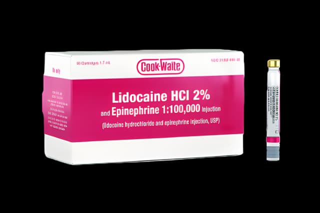 Lidocaine HCl/Epinephrine Dental Cartridges - Septodont