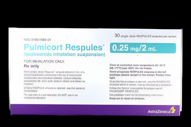 Pulmicort Respules® Budesonide 0.25 mg / 2 mL Suspension Nebulizer Ampule 30 Ampules
