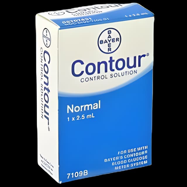 Blood Glucose Control Solution Ascensia™ Contour® 2.5 mL Normal Level
