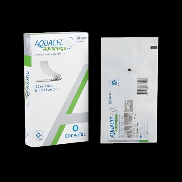 Aquacel Ag Advantage Silver Hydrofiber Wound Dressing
