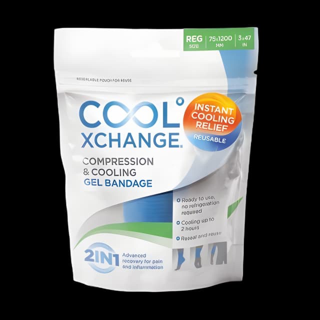 CoolXChange Gel Bandage for Compression & Cooling