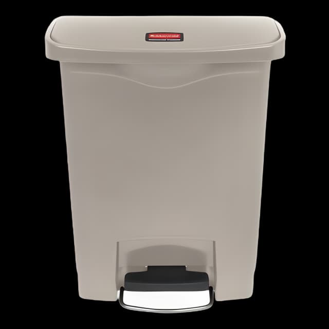 Rubbermaid Slim Jim 8-Gal Medical Trash Can