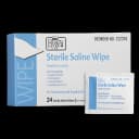 Saline Cleansing Towelette Hygea® Individual Packet Unscented 24 Count