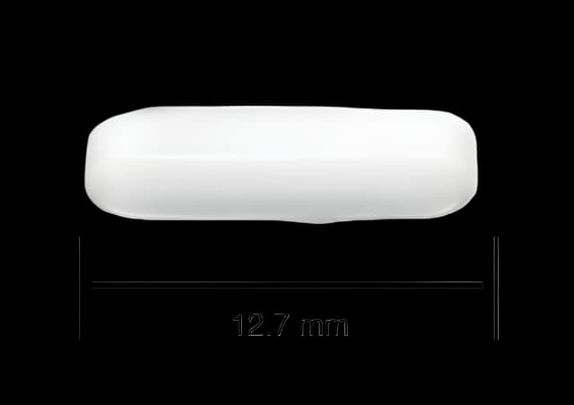 Fisherbrand™ Octagon Spinbar™ Magnetic Stirring Bar 0.5 X 0.11 Inch, White, Octagonal Shape, Autoclavable, FDA, USP Class VI, ISO 9001:2008 Certification