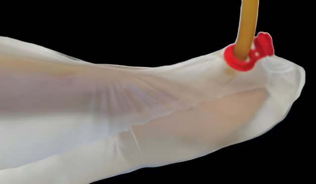 Post Mortem Unionall Mort-Port™ 2X-Large PVC Zipper Closure, 1/2 Length - MP-UA-C-XXL