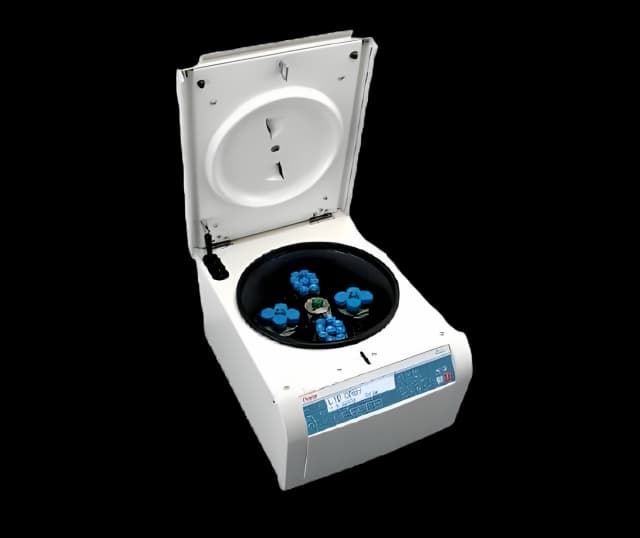 Refrigerated Benchtop Centrifuge Package Sorvall™ Legend™ X1R 4 Place / 9 Place / 30 Place Fixed Angle Rotor / Swinging Bucket Rotor / Microplate Capable 15,200 RPM Max Speed / 25,000 to 25,999xG Max RCF
