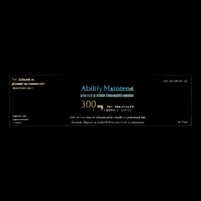 Abilify Maintena® Aripiprazole 300 mg Injection Prefilled Syringe 1 Kit