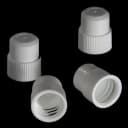 Globe Scientific 16mm Test Tube Plug Caps - Yellow