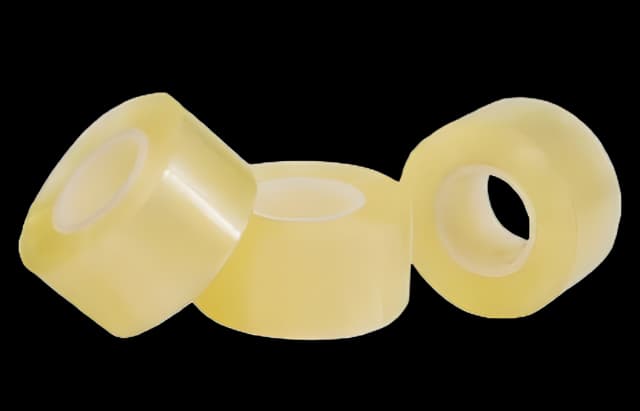 Blank Label Tape Bel-Art™ SP Scienceware™ Colored Identification Tape Clear Polypropylene 1 Inch X 36 Yard