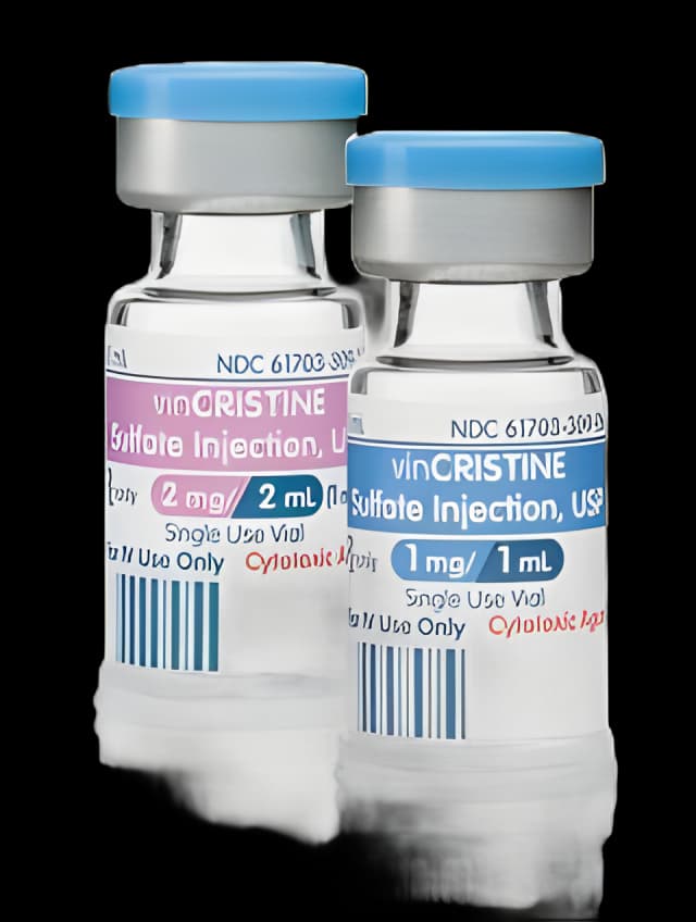 Vincristine Sulfate, Preservative Free 1 mg / mL Injection Single-Use Vial 2 mL