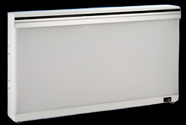 X-Ray Illuminator Podo-Lite 1 Bank 1 Tier 2 Lamp 20 W Desk Mount / Recessed Mount / Wall Mount 3-1/4 X 13.5 X 24-1/4 Inch White One, 12 X 24 Inch Film