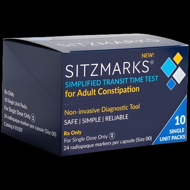Sitzmarks® Barium Sulfate 24 Markers Capsule Packet 10 Capsules