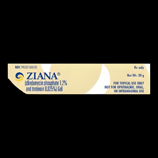Ziana Acne Gel - Clindamycin/Tretinoin 30g Tube