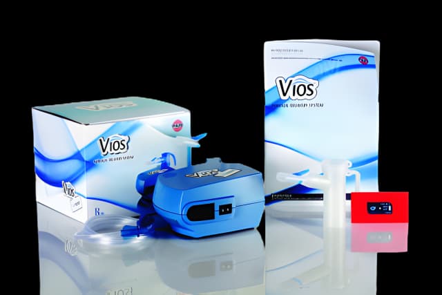 Vios® LC® Sprint Compressor Nebulizer System Small Volume Medication Cup Universal Mouthpiece Delivery