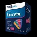 Lancet for Lancing Device TRUEplus™ 33 Gauge Non-Safety Twist Off Cap Finger - 743533