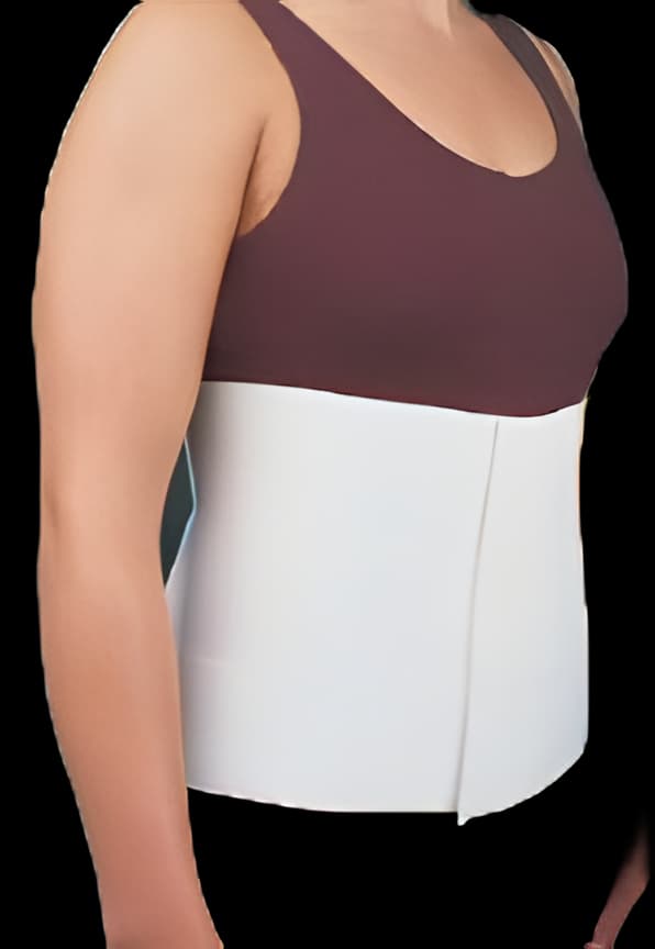 Abdominal Binder Comfor™ One Size Fits Most Hook and Loop Closure Up to 45 Inch 12 Inch Height Adult
