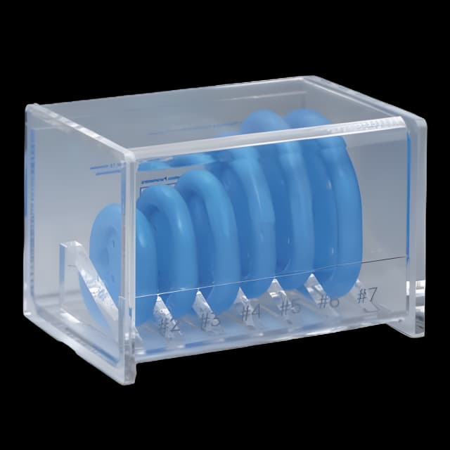 Pessary Fitting Set Oval Size 2 to 7 Silicone