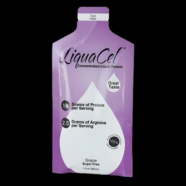 Oral Supplement LiquaCel® Grape Flavor Liquid 1 oz. Individual Packet - GH95