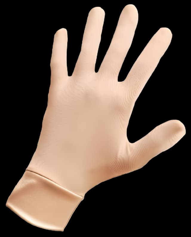 Support Gloves Occumitts® My Way Full Finger Large Wrist Length Hand Specific Pair Nylon / Spandex