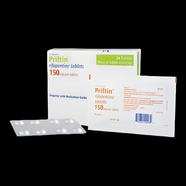 Buy Prifitin® Rifapentine 150 mg Tablets for TB Treatment