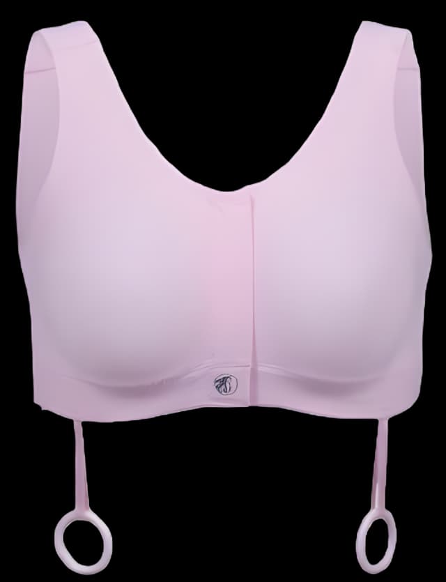 Elizabeth Pink 6X-L Surgical Bra for Breast Surgery Recovery