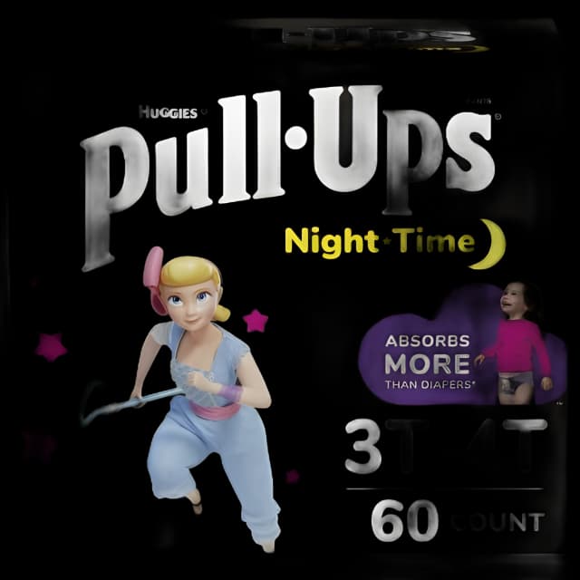 3T-4T Female Toddler Training Pants | Night-Time Heavy Absorbency