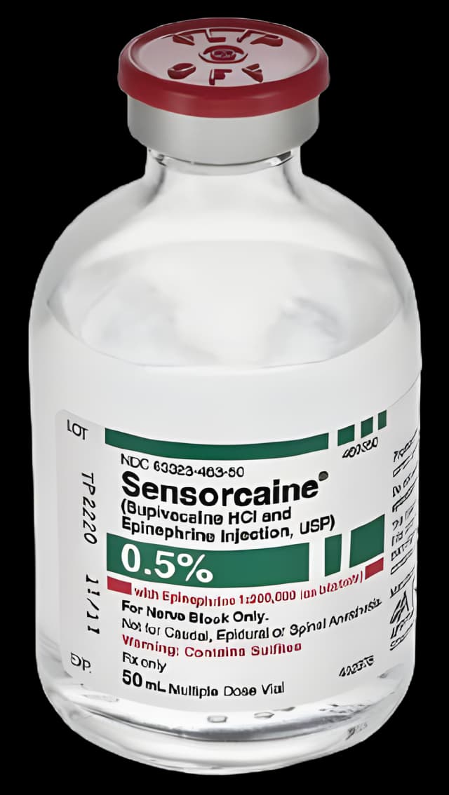 Sensorcaine® with Epinephrine Bupivacaine HCl / Epinephrine 0.5% - 1:200,000 Injection Multiple-Dose Vial 50 mL