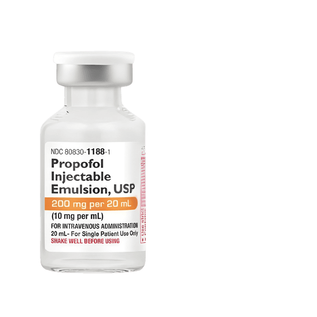 PROPOFOL 200 MG VL 10X20 ML (10/CT)
