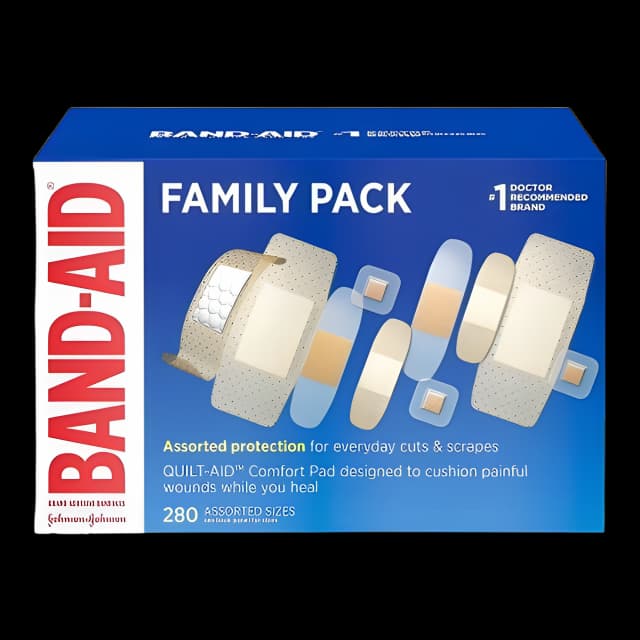 Adhesive Strip Band-Aid® Assorted Sizes Plastic Assorted Shapes Tan Sterile