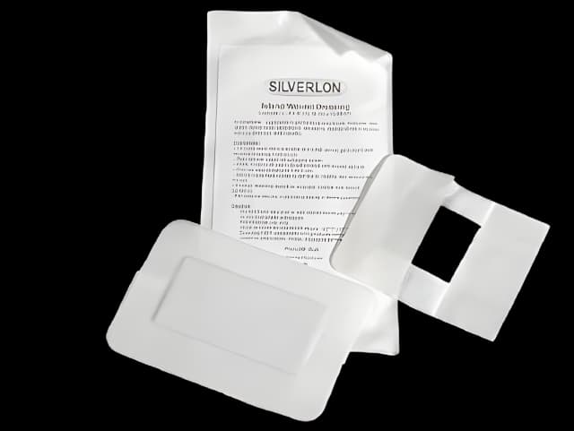 Silver Island Dressing Silverlon® 4 X 6 Inch Rectangle Sterile