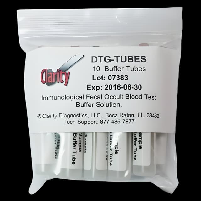 Stool Specimen Container Clarity iFOBT Screw Cap