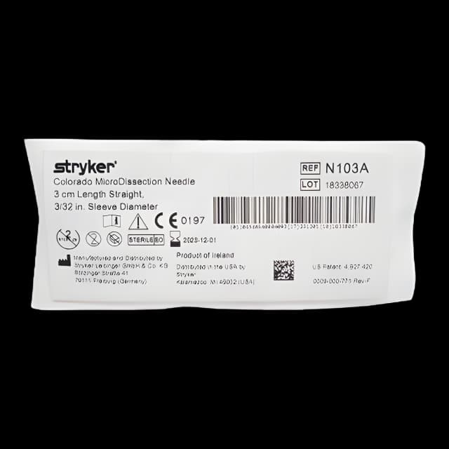 Microdissection Needle Electrode Colorado® N Series Tungsten Alloy Insulated Needle Tip Disposable Sterile - N103A