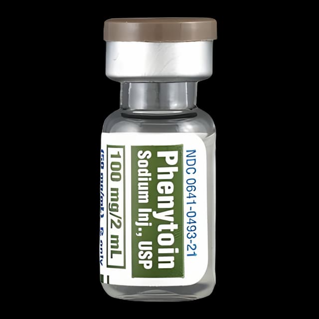 Phenytoin Sodium, Preservative Free 50 mg / mL Injection Single-Dose Vial 2 mL - 1016670