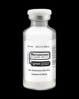 Meropenem 1g Injection Single-Dose Vial 30mL by Auromedics
