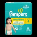 Pampers Swaddlers Size 4: High Absorbency Baby Diapers