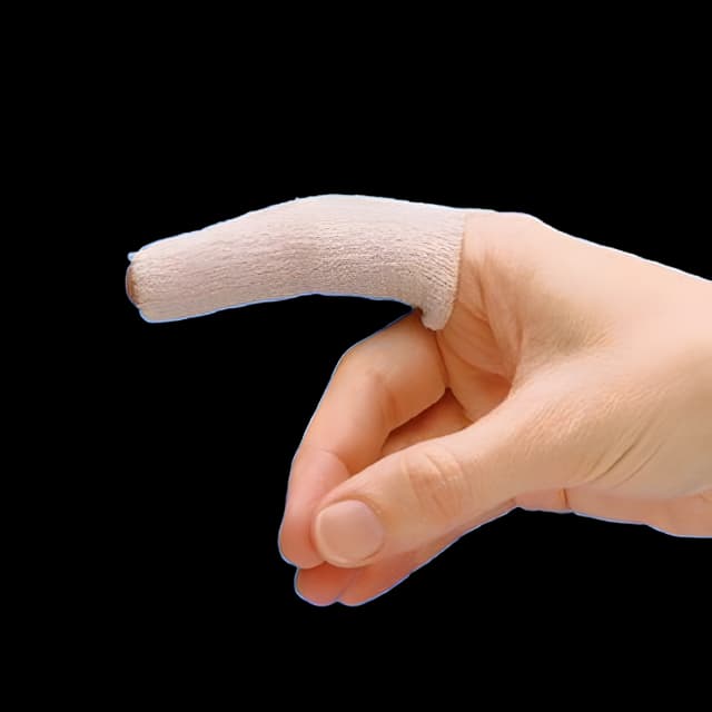 Compression Sleeve Rolyan® Beige Finger - A43610