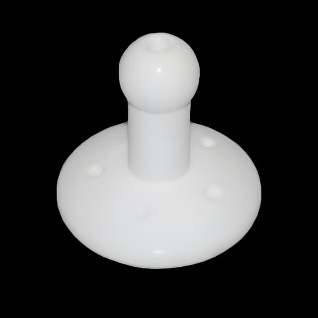 Pessary Gellhorn Regular Stem with Drainage Holes Size 4 Silicone