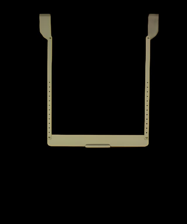 Door Hanger - Protective Apparel Dispenser Bowman® Door Mounted 1-Protective Apparel Dispenser Quartz 2-15/16 X 26-1/8 X 29-1/2 Inch Powder-Coated Steel