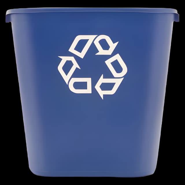Rubbermaid 28-1/8 Qt Recycling Bin for Healthcare