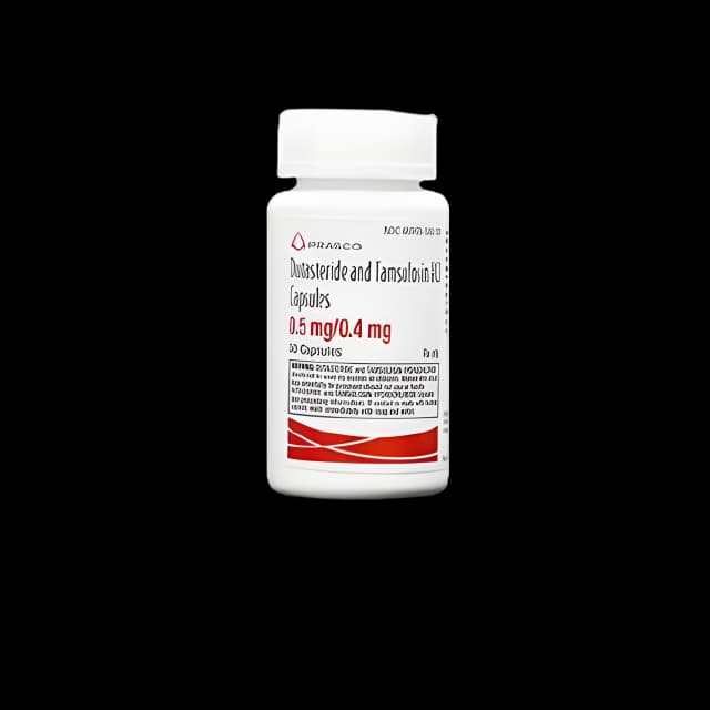 Dutasteride 0.5mg-0.4mg Capsules for BPH - 30ct Bottle