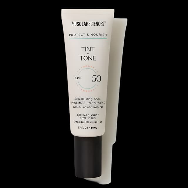 Facial Moisturizer with Sunscreen MDSolarsciences™ Tint + Tone SPF 50 1.7 oz. Tube Scented Cream