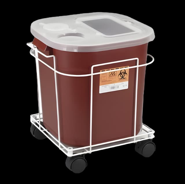 Sharps Container Bracket Wall Mount Locking - 8783