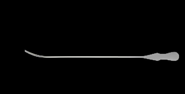 BR Surgical 32 Fr Van Buren Urethral Sound - Stainless Steel