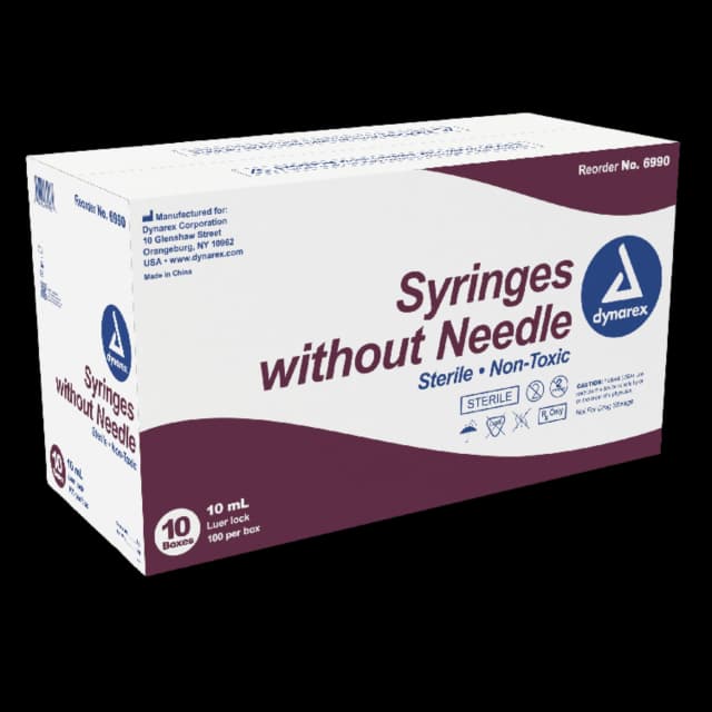 10ml Luer Lock Syringe without Needle