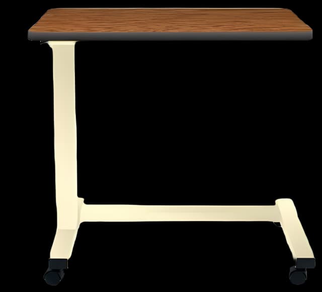 Overbed Table AmFab™ Non-Tilt Automatic Gas Cylinder Lift 30 to 45 Inch Height Range